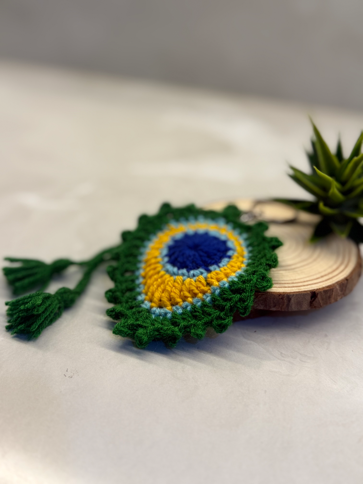 Mor Pankh Keychain