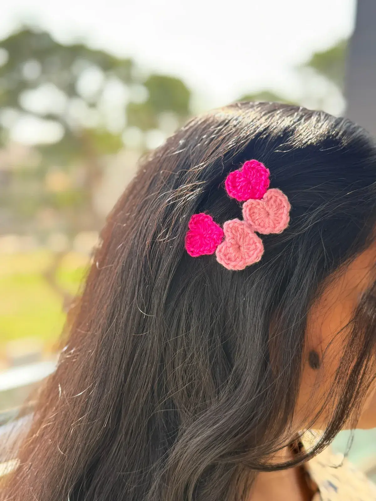 Heart Hair Clips