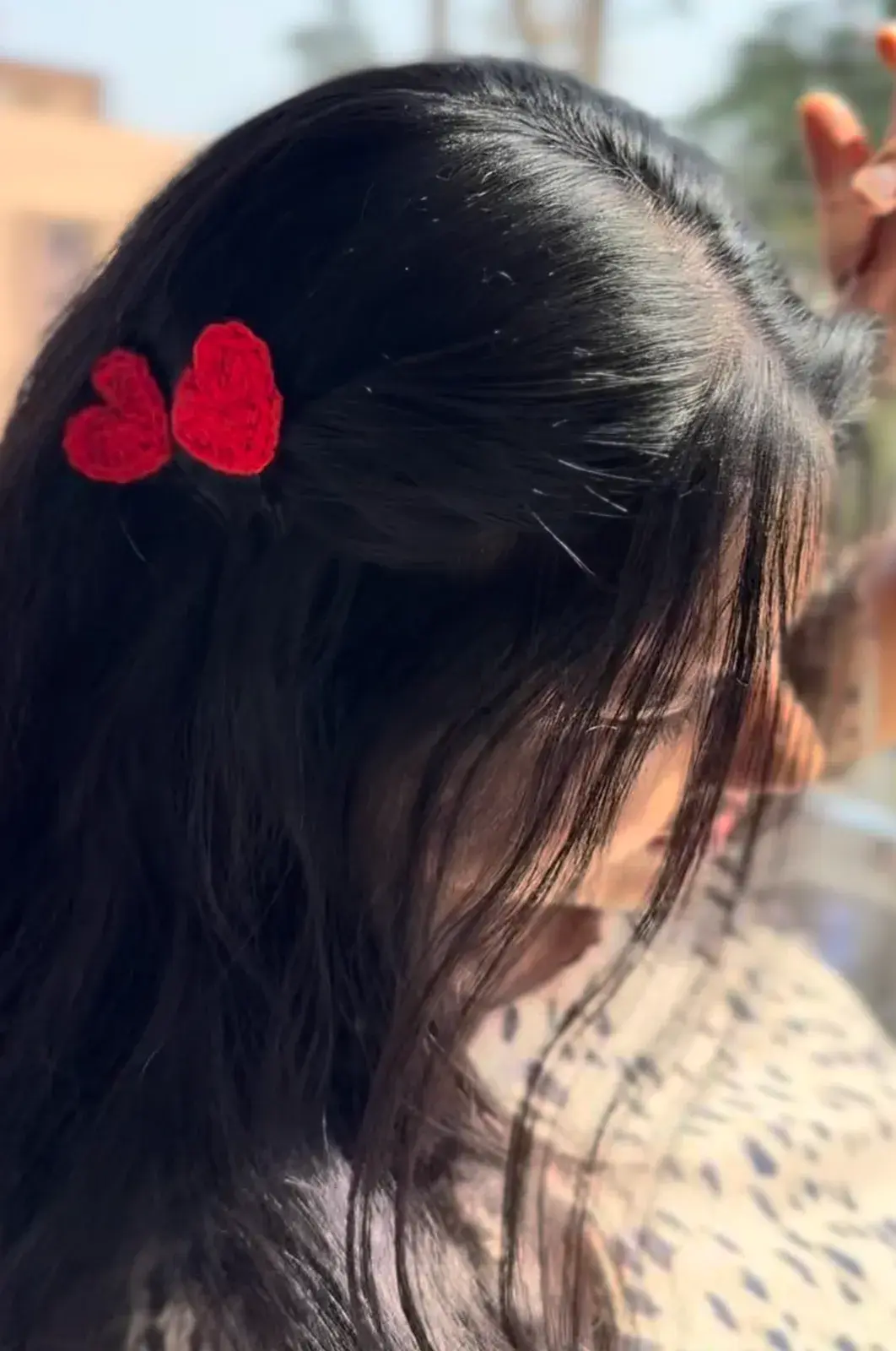 Heart Hair Clips